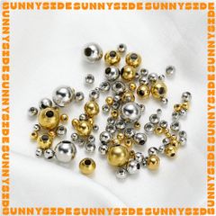 Gói 20 Bi Trơn Thép Không Gỉ Cao Cấp Làm Trang Sức Handmade DIY