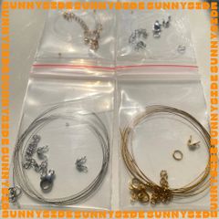 Set Xỏ Vòng Inox Thép Không Gỉ Cao Cấp 11 Chi Tiết Xỏ Vòng Tay, Dây Chuyền Móc Khoá Baby Three Handmade