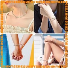 100 Hạt Cườm Chữ Cái, Hạt Kí Tự Màu Đen Nền Trắng Được Chọn Chữ Từ A-Z Dùng Làm Trang Sức Handmade