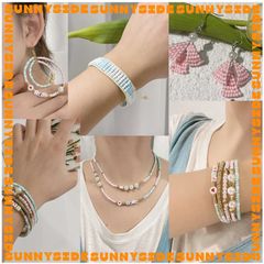 Gói 10g Hạt Cườm Tròn Trong Suốt Nhuộm Lõi 4mm Cao Cấp Hạt Đều Xỏ Vòng Tay Vòng Cổ Làm Trang sức Phụ Kiện Handmade DIY