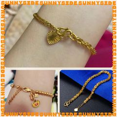 [1 ĐẦU HÀN KÍN] 02 Móc Khoá Chữ S Đầu Nối Dây Chuyền Hình Chữ S Mạ Vàng 18K Cao Cấp Làm Trang Sức Handmade