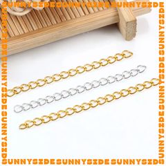 5 Cái DÂY XÍCH NỐI DÀI thép không gỉ 5cm làm trang sức phụ kiện handmade DIY