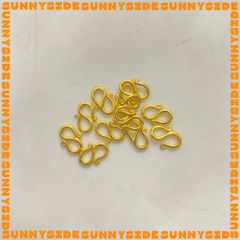[1 ĐẦU HÀN KÍN] 02 Móc Khoá Chữ S Đầu Nối Dây Chuyền Hình Chữ S Mạ Vàng 18K Cao Cấp Làm Trang Sức Handmade