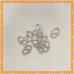 [1 ĐẦU HÀN KÍN] 02 Móc Khoá Chữ S Đầu Nối Dây Chuyền Hình Chữ S Mạ Vàng 18K Cao Cấp Làm Trang Sức Handmade