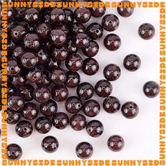 1 Hạt Đá Garnet Ngọc Hồng Lựu 5A Dùng Làm Trang Sức Thủ Công Mix Chuỗi Hạt Xỏ Vòng Tay
