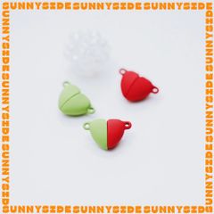 Khoá Nam Châm Mini Hình Trái Tim Nhiều Màu Sắc Dùng Làm Trang Sức Vòng Cổ/Vòng Tay Handmade DIY
