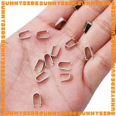 10/20 Móc Gắn Mặt Dây Chuyền THÉP KHÔNG GỈ làm trang sức handmade DIY