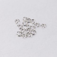 Gói 20 Cái Khoen Tròn Nối Vòng Inox Thép Không Gỉ Mạ Vàng 18K Cao Cấp Làm Trang Sức Handmade DIY