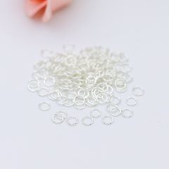 Gói 20 Cái Khoen Tròn Nối Vòng Inox Thép Không Gỉ Mạ Vàng 18K Cao Cấp Làm Trang Sức Handmade DIY