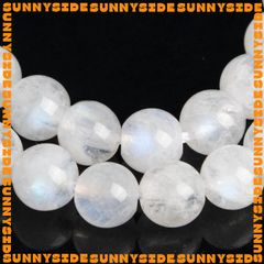 1 Hạt Đá Moonstone Đá Mặt Trăng 5A Dùng Làm Trang Sức Thủ Công Mix Chuỗi Hạt Xỏ Vòng Tay