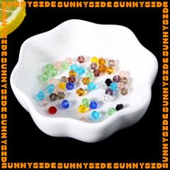 Gói 85 Viên Pha Lê Hình Thoi 4mm Loại 1 Dùng Đính Kết Làm Phụ Kiện Trang Sức Handmade DIY