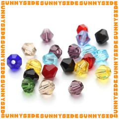 Gói 85 Viên Pha Lê Hình Thoi 4mm Loại 1 Dùng Đính Kết Làm Phụ Kiện Trang Sức Handmade DIY
