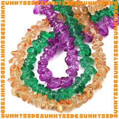 50 Viên Sỏi Thuỷ Tinh Phụ Kiện Xâu Mix Vòng Tay Phong Thủy Nam Nữ Làm Trang Sức Handmade DIY