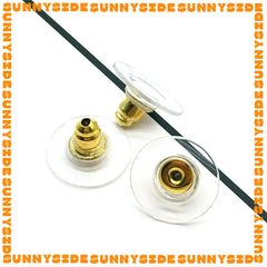 5 Cặp (10 Cái) Nút Chốt Khuyên Tai Silicon/Kim Loại Cho Bông Tai, Phụ Kiện Trang Sức Thủ Công, Nguyên Liệu Handmade DIY