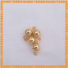 Móc Khoá Nam Châm Mini Mạ Vàng 14K Cao Cấp Làm Trang Sức Handmade DIY
