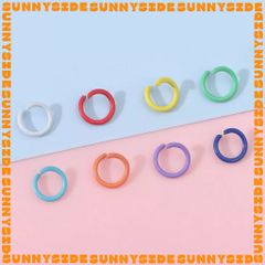 20 Cái Khoen Tròn Nối Vòng Mini Nhiều Màu Sắc Cao Cấp Làm Trang Sức Handmade DIY