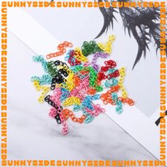 02 Dây Xích Nối Dài Tăng Đơ 5cm Nhiều Màu Sắc Làm Trang Sức Phụ Kiện Handmade DIY