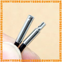 [KHÓA CHỮ L] Dây Chuyền Dây Sáp Bóng Đeo Cổ Trơn Chốt Khóa Inox Thép Không Gỉ Cao Cấp