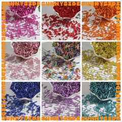 Gói 15g Cườm Ống 2*7mm Séc Cao Cấp Xỏ Vòng Tay Vòng Cổ Trang sức Phụ Kiện Handmade