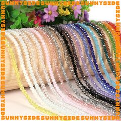 Gói 85 Viên Pha Lê Bánh Cam Loại 1 Dùng Đính Kết Làm Phụ Kiện Trang Sức Handmade DIY