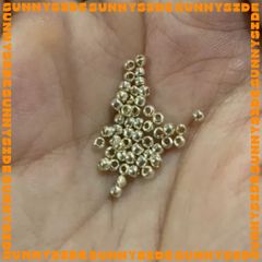 2Gram Cườm Nhật TOHO ROUND 2mm Màu Kim Loại Cao Cấp Size 12/0 gói 85 hạt