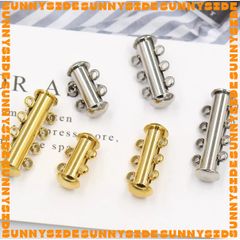 Móc Khoá Nam Châm Ống Dài Mạ Vàng 14K Cao Cấp Làm Trang Sức Handmade DIY