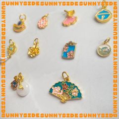 Charm Treo Mặt Dây Chuyền Làm Vòng Tay Trang Trí Chìa Khóa Thú Cưng Phụ Kiện Hanndmade DIY