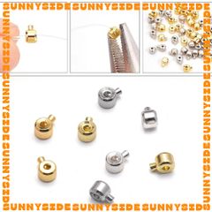 Khoá Bấm Định Vị Mạ Vàng 18K Cao Cấp Khoá Cài Định Vị Dây Chuyền Vòng Tay Bông Tai Làm Trang Sức Handmade DIY