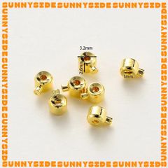 Khoá Bấm Định Vị Mạ Vàng 18K Cao Cấp Khoá Cài Định Vị Dây Chuyền Vòng Tay Bông Tai Làm Trang Sức Handmade DIY
