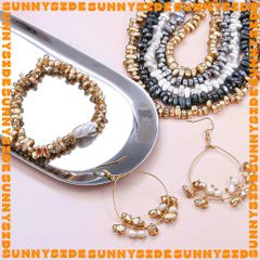 Gói 50 Hạt Cườm Hình Sỏi Hình Hạt Đá Hematit Thiên Nhiên Đủ Màu Xỏ Vòng Làm Trang Sức Handmade DIY