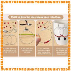Khuôn Bông Tai Lớn Nhiều Hình Dạng Làm Bông tai Khuyên Tai Trang Sức Handmade DIY