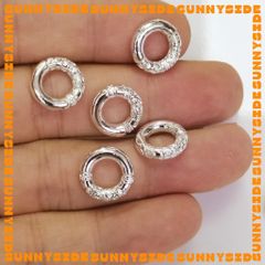 Charm Mặt Tròn Hoạ Tiết Cổ Cao Cấp Làm Trang Sức Handmade DIY Phụ Kiện Xâu, Mix, Phối Vòng Tay