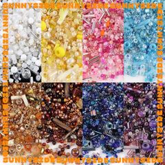 Hạt Cườm Nhật MIYUKI DELICA Hạt Trộn Hỗn Hợp Ngẫu Nhiên 1.5 - 4.5mm Gói 10gr