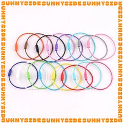 02 Vòng Móc Khoá Thép Không Gỉ Có Chốt Vặn 5cm Nhiều Màu Sắc Làm Đồ Handmade, Lưu Niệm, Trang Sức Thủ Công