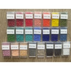 2 GRAM HẠT CƯỜM NHẬT MIYUKI DELICA cao cấp Nhật Bản size 11/0 gói 400 hạt