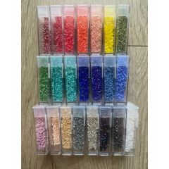 2 GRAM HẠT CƯỜM NHẬT MIYUKI DELICA cao cấp Nhật Bản size 11/0 gói 400 hạt