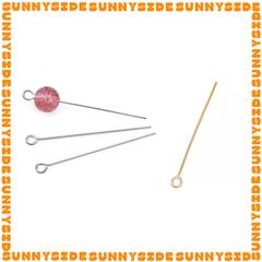 50 Đinh Xỏ Hạt Đế Tròn Làm Trang Sức Thủ Công Handmade DIY