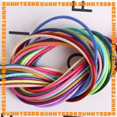 15m Dây Sáp Wax Sáp Bóng Hàn Quốc Loại 1 1mm Đủ Màu Không Thấm Nước Làm Handmade Trang Sức Dây Chuyền Vòng Tay