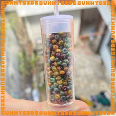 2 gram HẠT CƯỜM PRECIOSA Cao Cấp Séc Size 3mm 8/0 Gói ~42 Hạt Mã Màu Picasso Độc Đáo Làm Trang Sức Cườm Handmade DIY