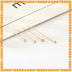 20 Cây Đinh Bằng Thép Không Gỉ Mạ Vàng Cao Cấp Chữ T, Số 9, Đinh Kim Dùng Làm Trang Sức Handmade DIY