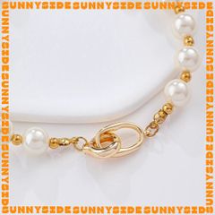 [Size Lớn] Khóa Oval Mạ Vàng 14K Cao Cấp Làm Vòng Tay Dây Chuyền Trang Sức Handmade DIY