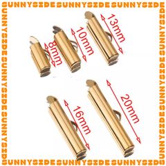 1 cặp CHỐT KHOÁ MIYUKI dạng ống hoàn thiện vòng tay vòng cổ làm trang sức phụ kiện handmade DIY