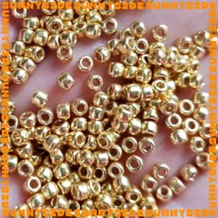 Gói 10gr Hạt Cườm Nhật TOHO ROUND Màu Kim Loại Cao Cấp Size 8/0 3li