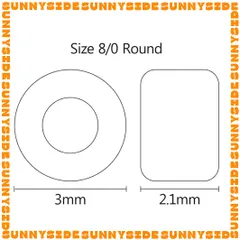 Gói 10gr Hạt Cườm Nhật TOHO ROUND Màu Kim Loại Cao Cấp Size 8/0 3li