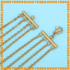 Khoá Ống Dài Nhiều Móc Cài Nối Vòng Tay Vòng Cổ Làm Trang sức Phụ Kiện Handmade DIY