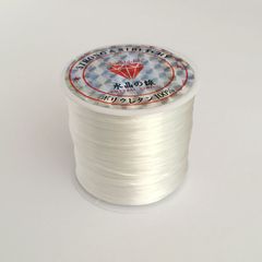 1 Cuộn Dây Cước Lụa Đàn Hồi 60m Dây Thun Lụa Xỏ Chuỗi Hạt Làm Handmade Trang Sức Thắt Vòng Đồ Thủ Công 752856