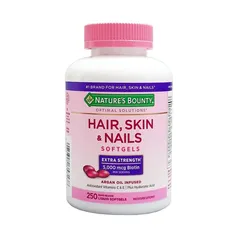 Đẹp da tóc móng Nature’s Bounty Hair Skin & Nails USA 250 viên