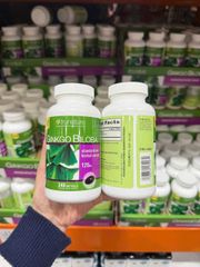 Viên uống bổ não Trunature Ginkgo Biloba 340 viên - Tăng cường trí nhớ và lưu thông tuần hoàn máu, Mỹ