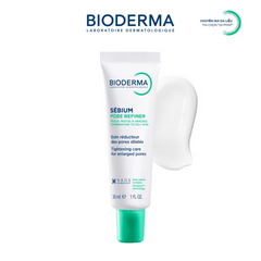 Kem Dưỡng Bioderma Sebium Pore Refiner 30ml - Giải Pháp Kiểm Soát Dầu, Thu Nhỏ Lỗ Chân Lông Cho Da Dầu Mụn, Pháp