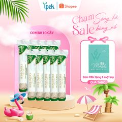 Combo 10 Bông Tẩy Trang Skinlovers 150 Miếng 100% Cotton Mềm Mại Làm Sạch Makeup Hiệu Quả